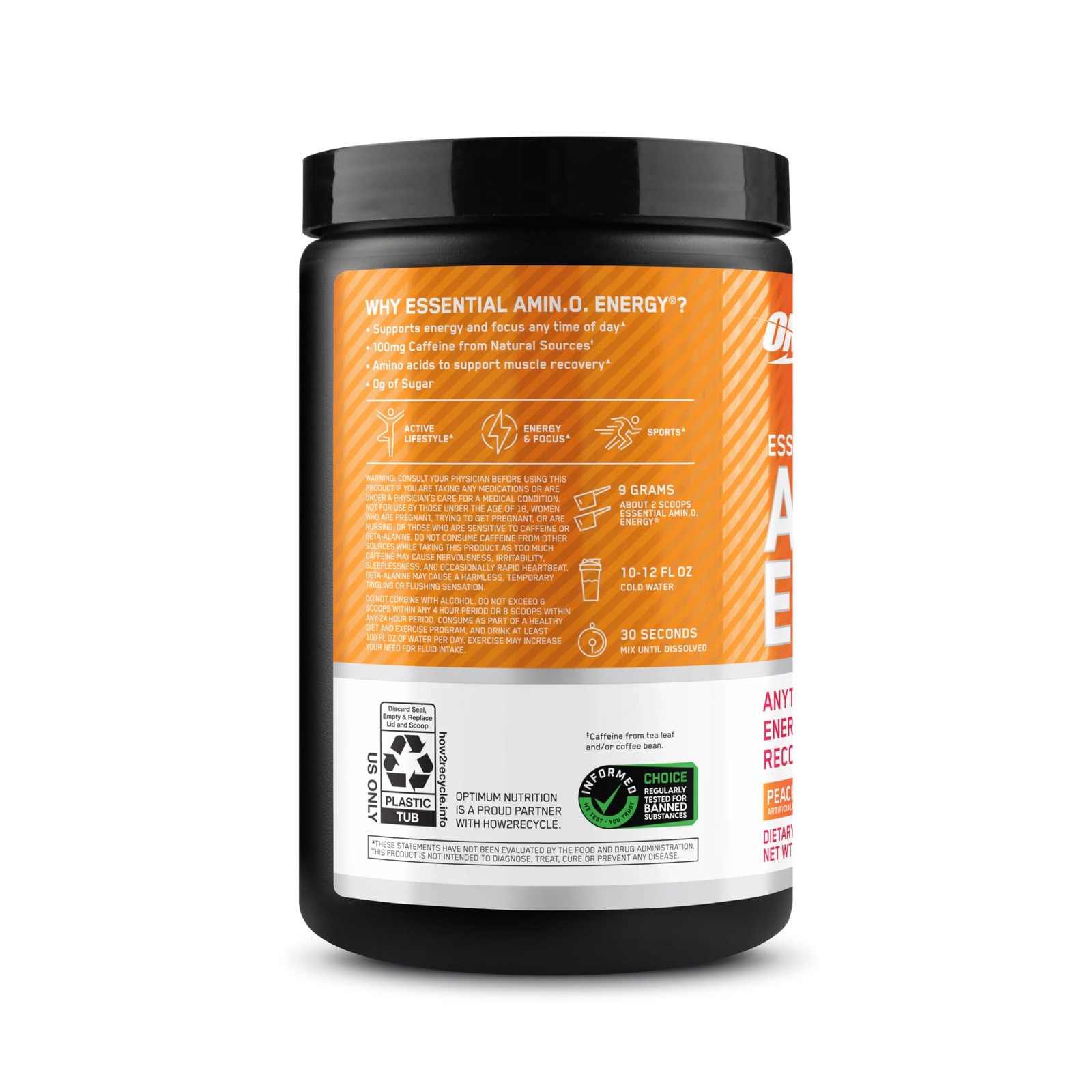 Optimum Nutrition New Flavor Amino Energy Pre Workout with Green Tea, BCAA, …