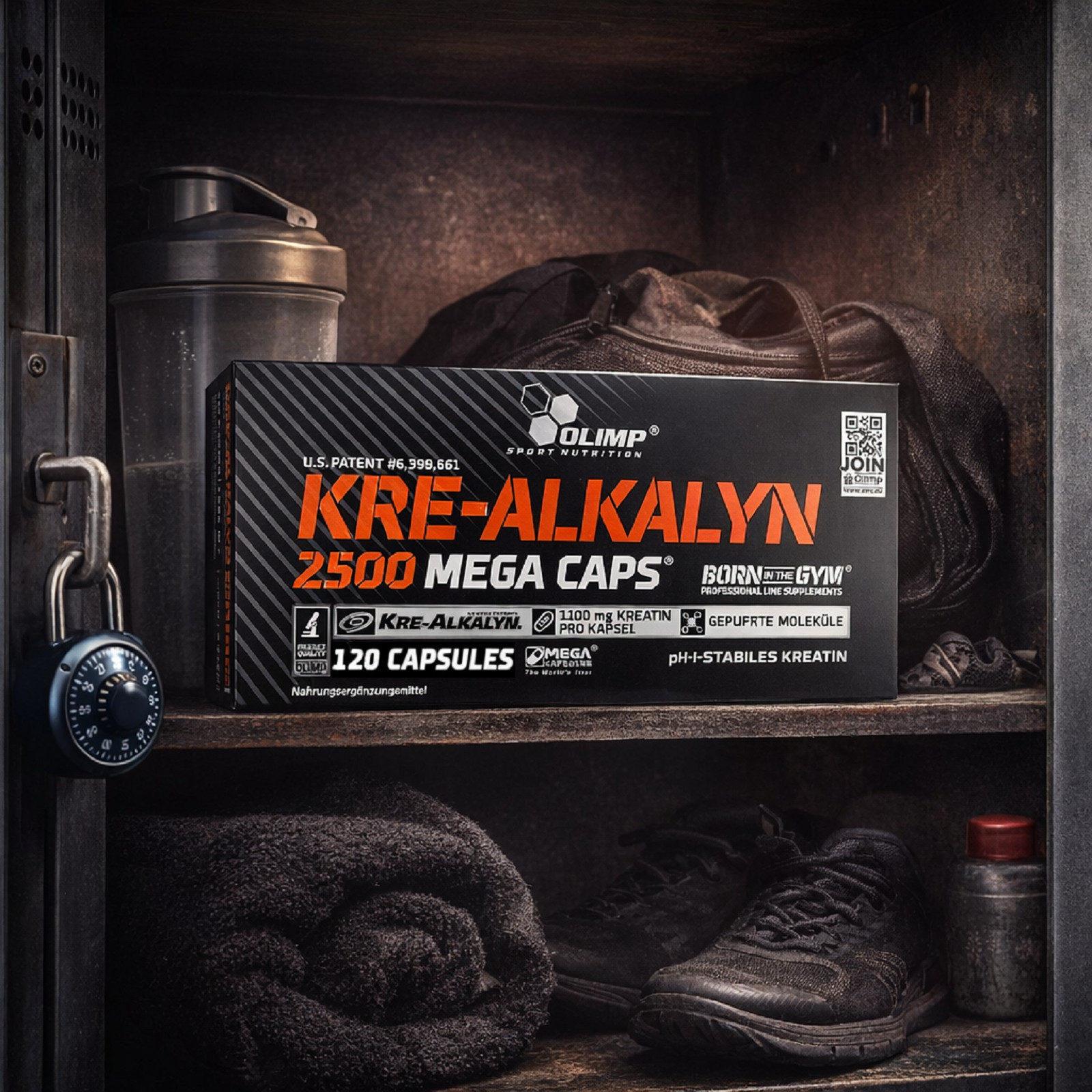 Kre-Alkalyn 30-180 Caps. pH-Correct Creatine Buffered Monohydrate Muscle Growth