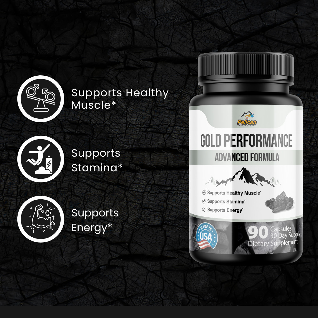 Gold Performance- Bodybuilding & Men’s Health Support- 90 Capsules