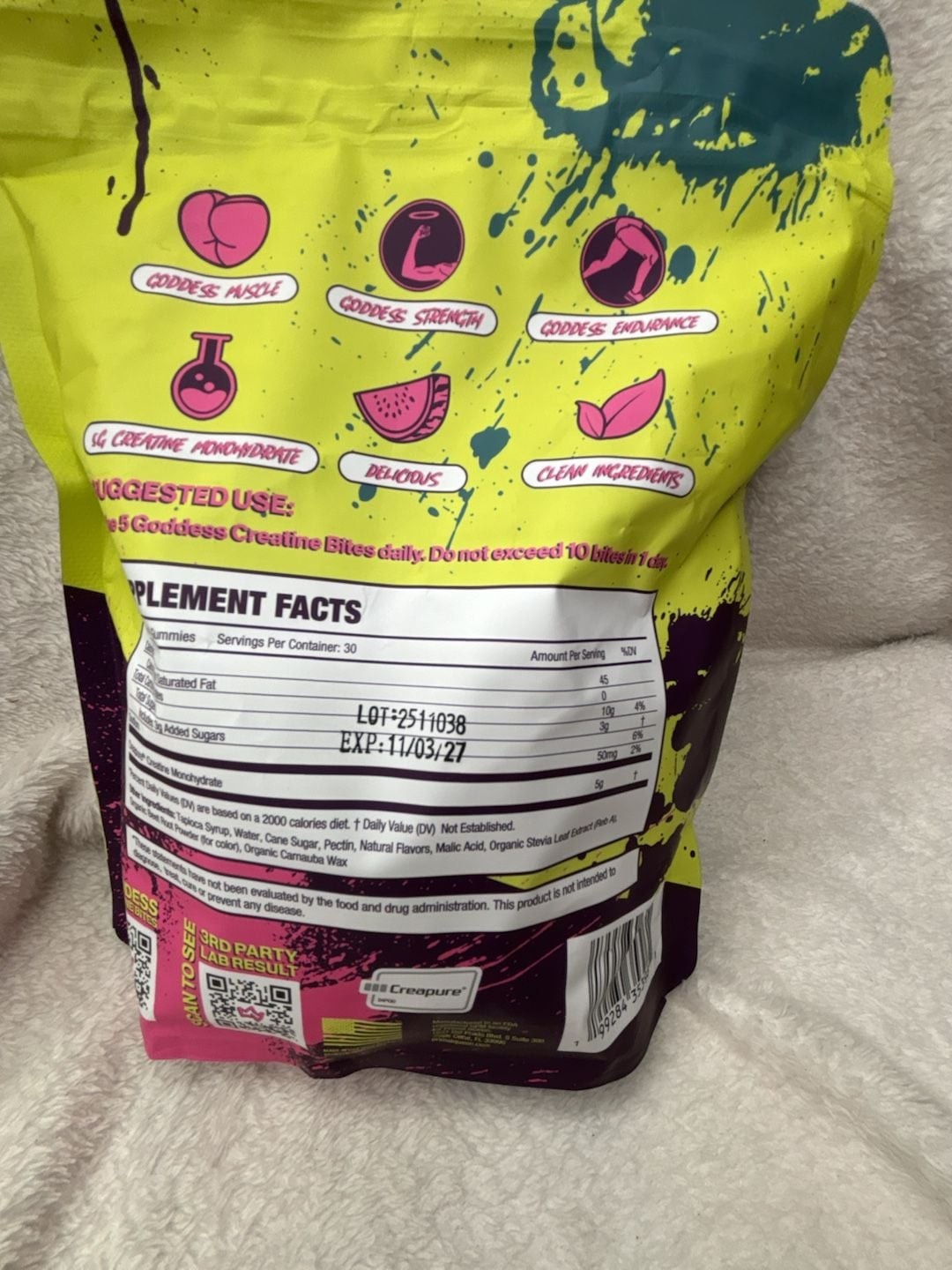 Primal Queen Goddess Creatine Gummies
