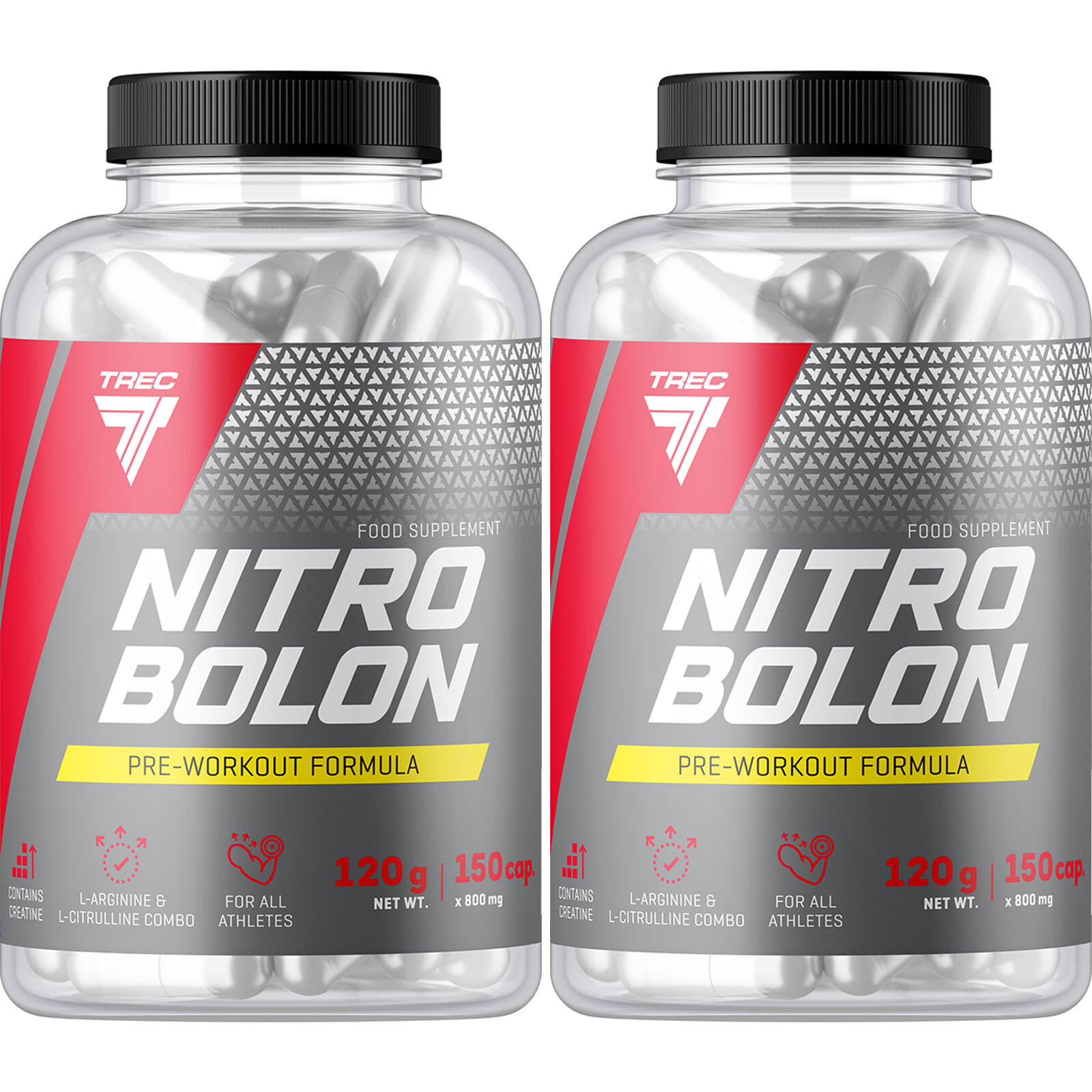 Nitrobolon 150–300 Capsules – Pre-Workout + Muscle Pump + Creatine + NO Booster