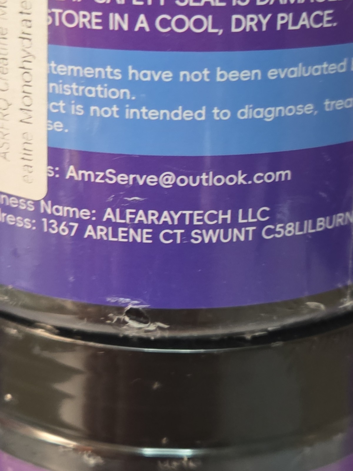 4 ASRFRQ Creatine Monohydrate Gummies Sealed 7200mg Blueberry Exp 10/09/2026