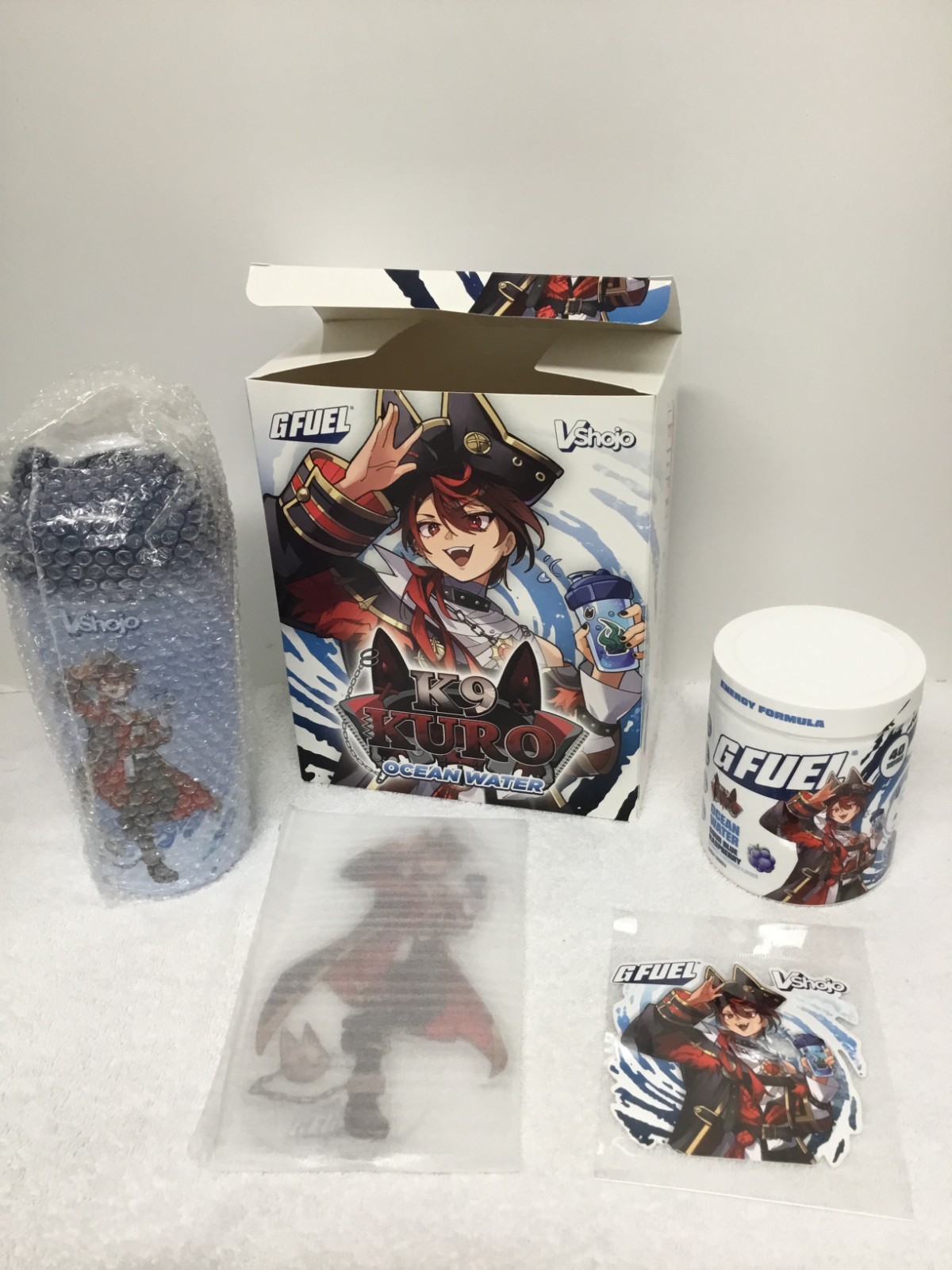 GFUEL – *NEW* Limited Edition VShojo Ocean Water Collector’s Box
