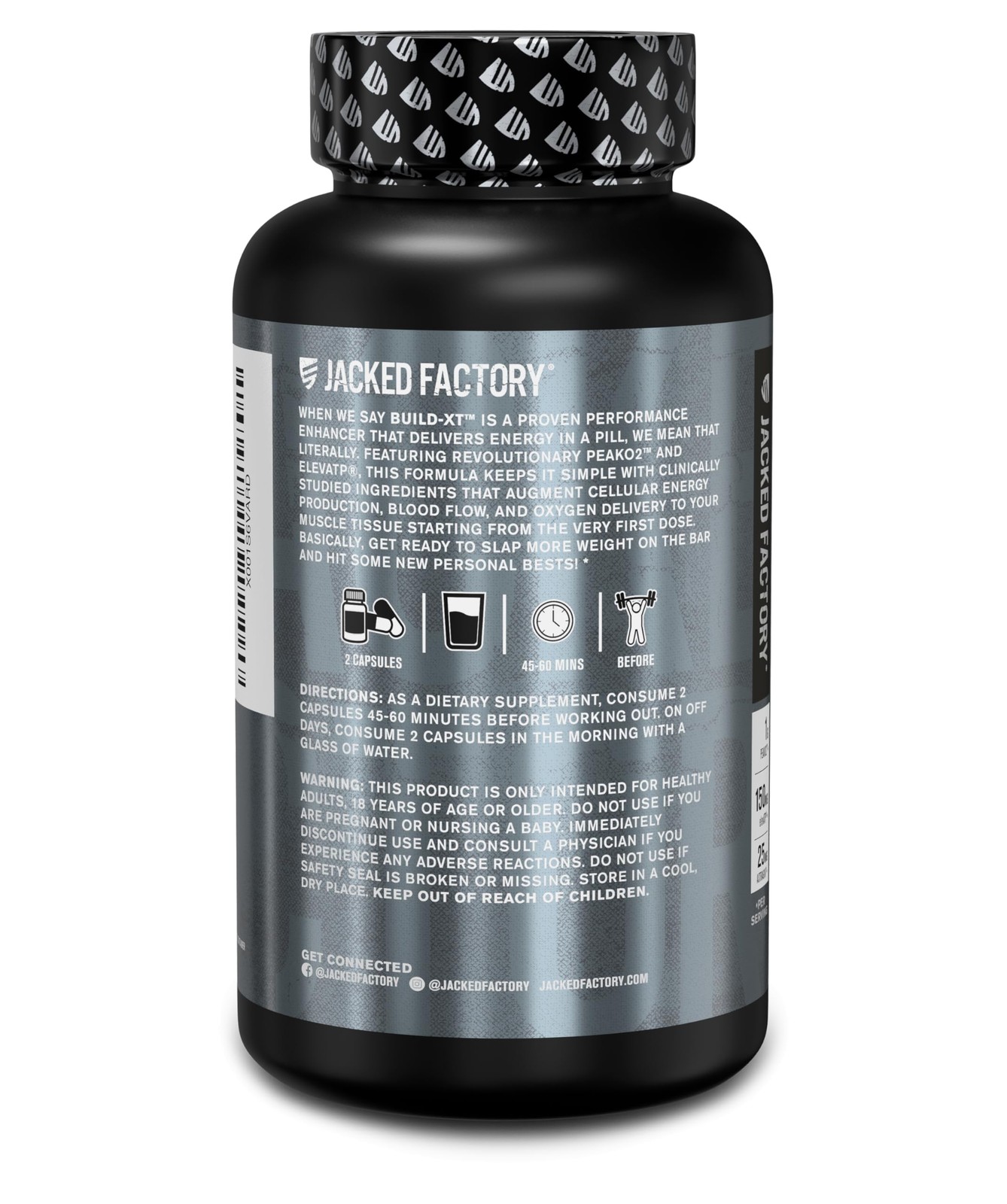 Build-XT Muscle Builder – Daily Muscle Building Supplement for Muscle Growth and