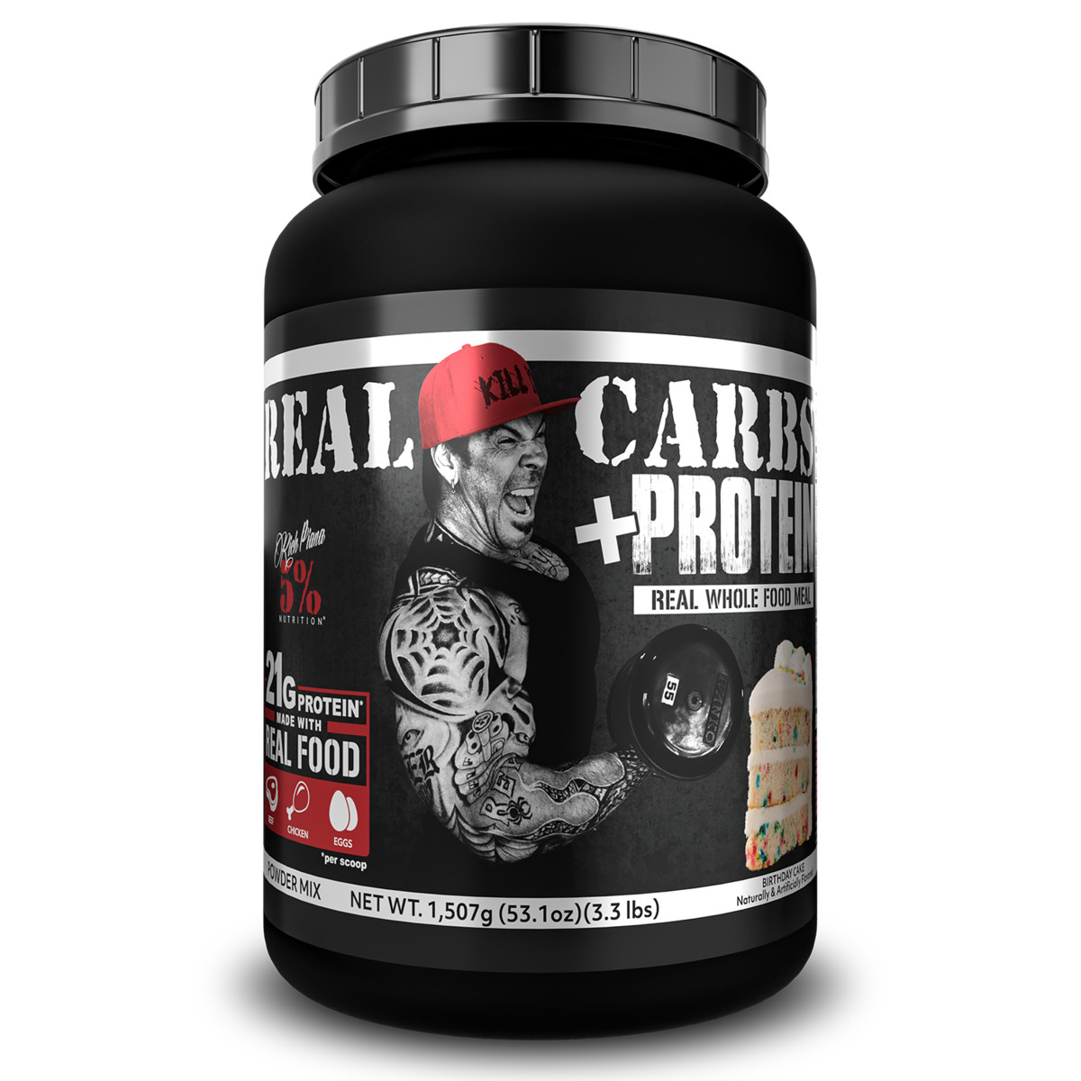 5% Nutrition REAL CARBS + PROTEIN Meal Replacement Food, 22 Servings PICK FLAVOR