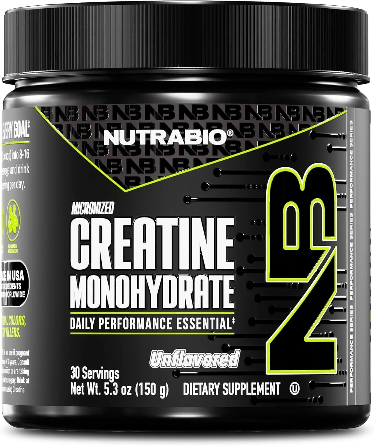 150g Micronized Creatine Powder – HPLC Tested for Strength & Muscle Recovery