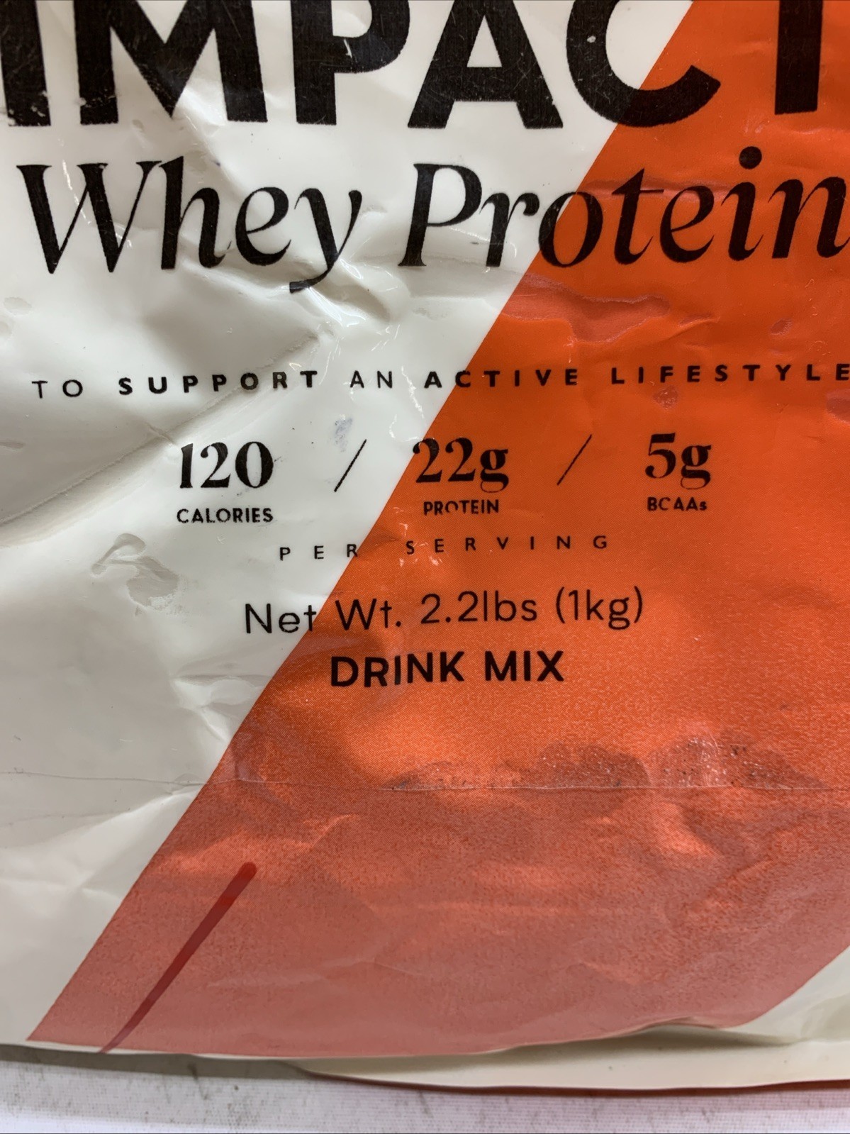 MyProtein Impact Whey Protein 2.2 Lbs Vanilla Ice Cream for Muscle Support