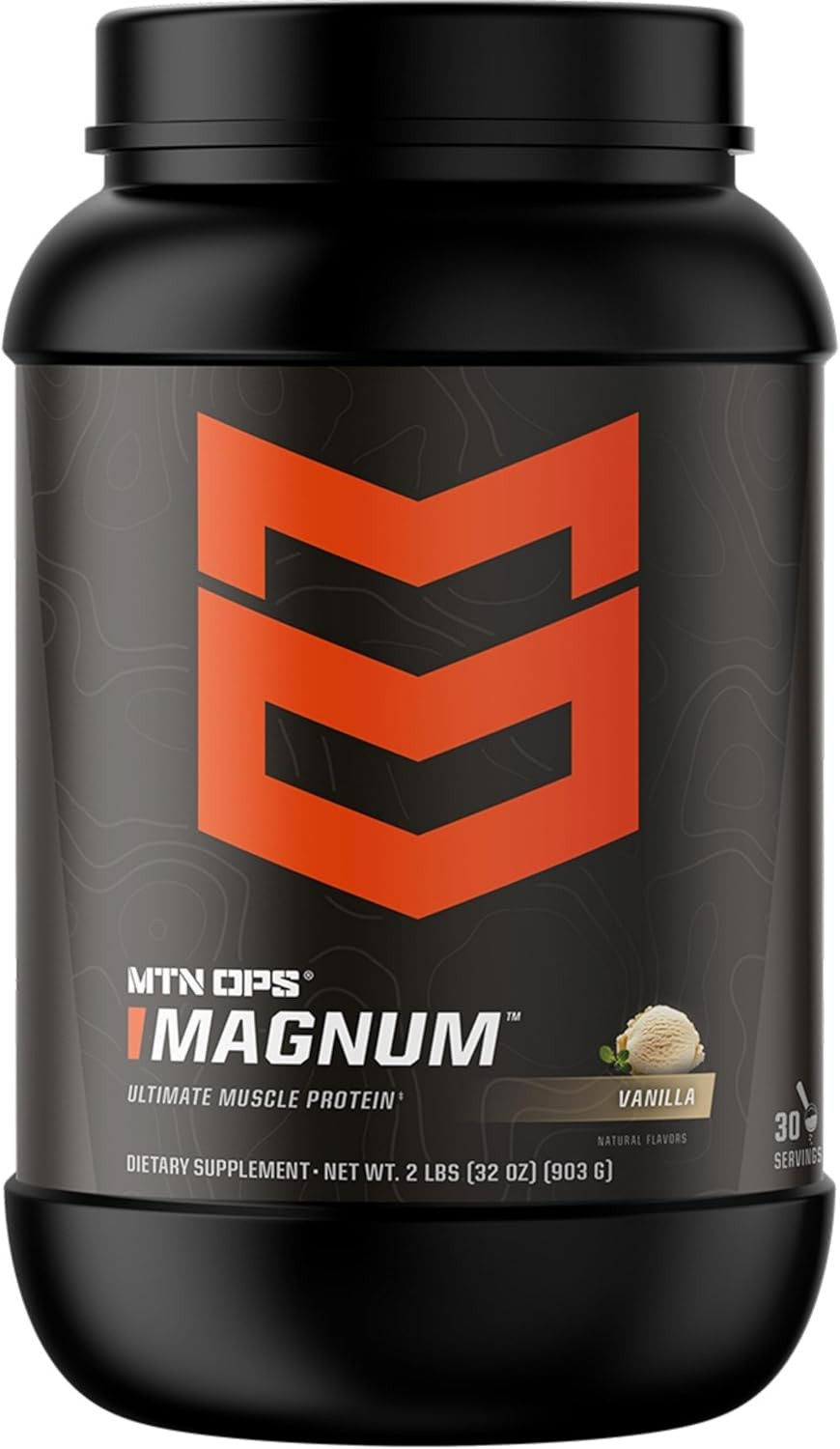 Magnum Protein Powder 23G Protein per Serving Whey Protein Blend with Bcaas Low