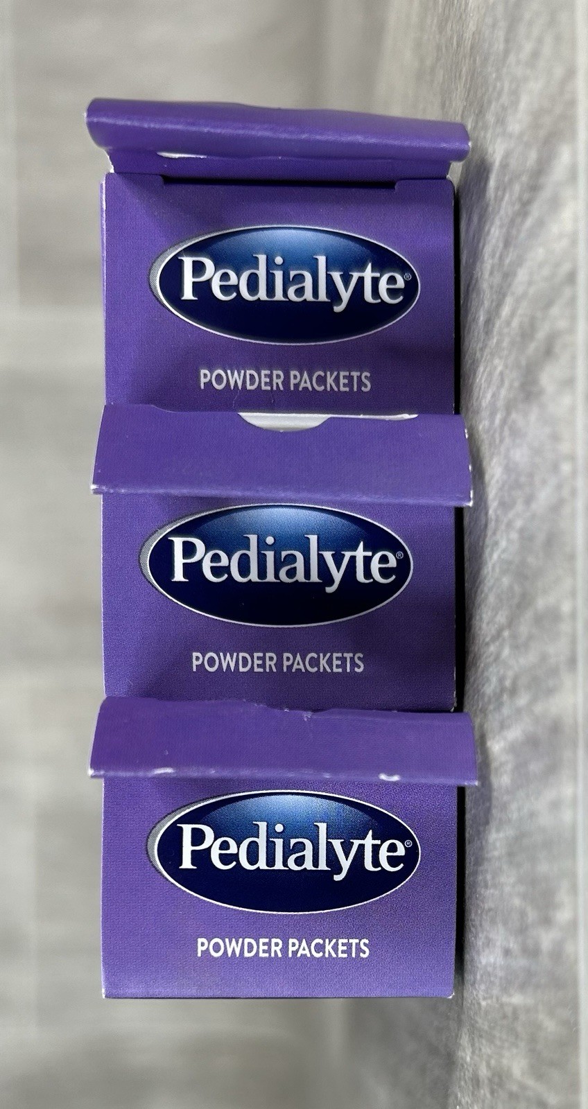 PEDIALYTE ELECTROLYTE POWDER PACKETS GRAPE 4 CT X 3 (12 TOTAL) EXP JAN 2027