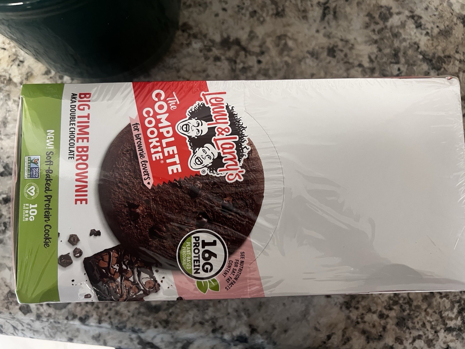 Lenny & Larry’s Complete Protein Cookie 2 Ounce (Pack of 12) Big Time Brownie