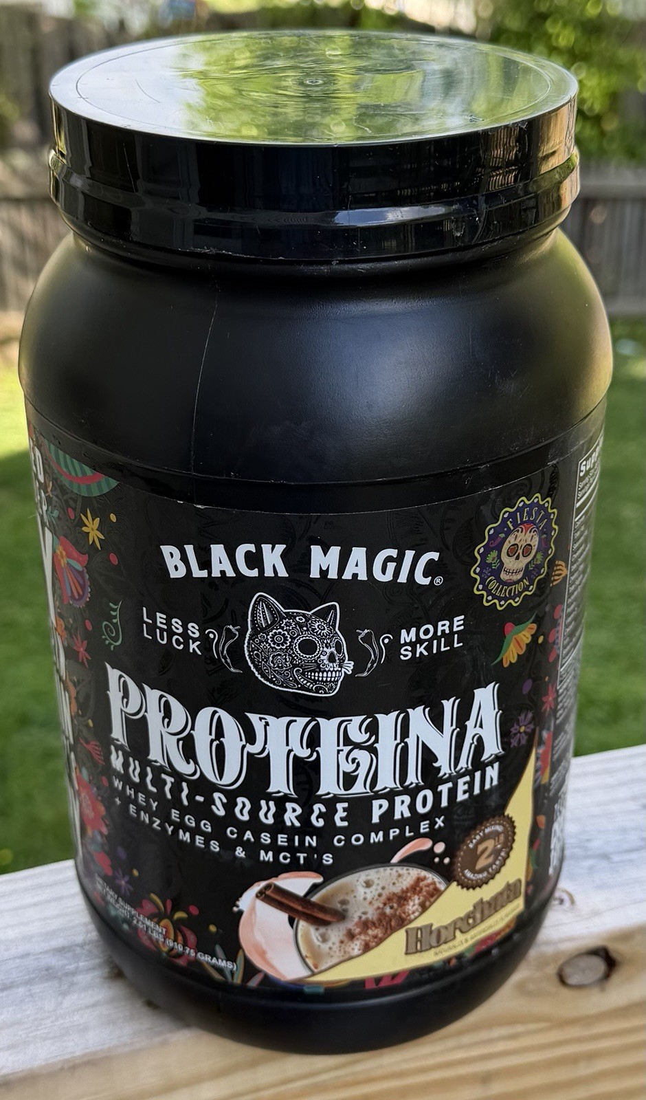 Black Magic Supply Multi-Source Protein 2LB Horchata Flavor – 2/2028 – NEW