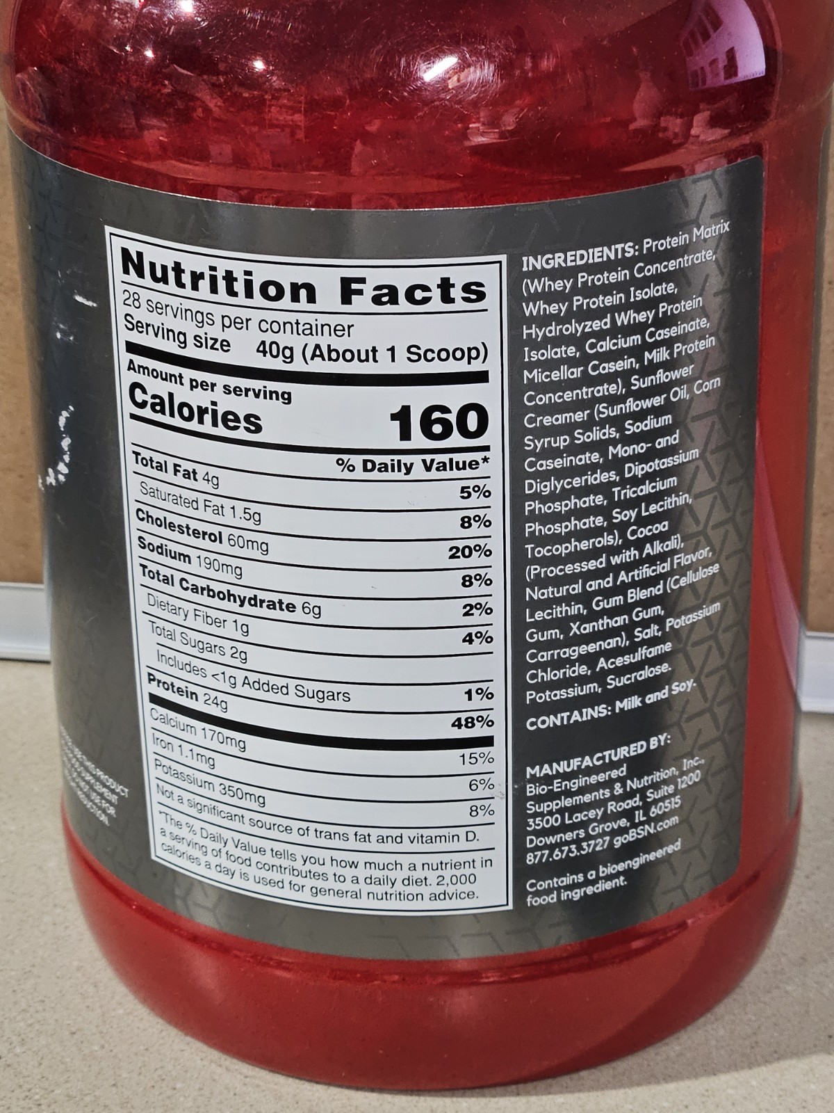 BSN Syntha-6 Edge 2.35LB Protein 28 Serving, 24GM Protein CHOCOLATE Milkshake