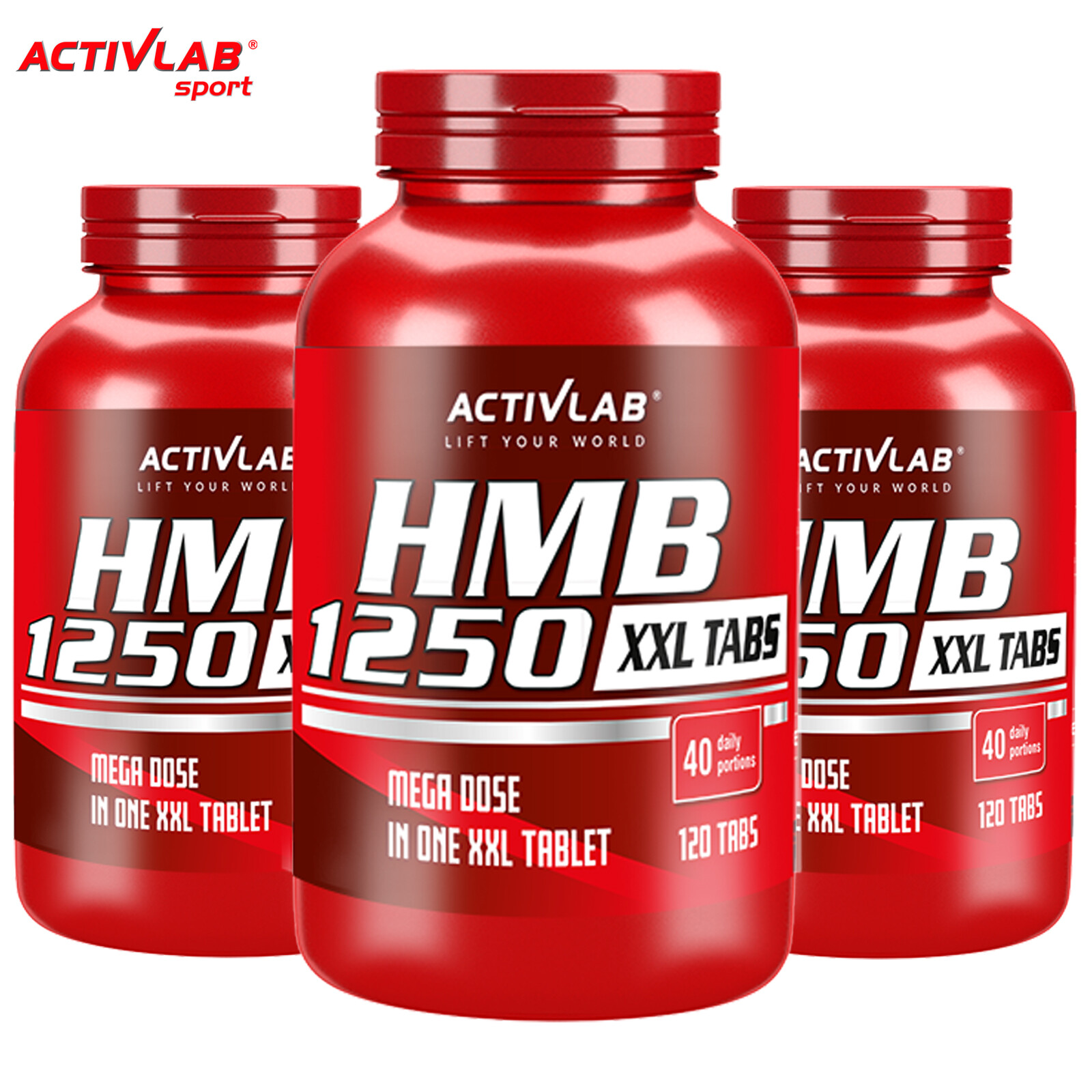 ACTIVLAB HMB XXL- 120 Tablets – Muscle Builder – Increased Strength – Fat Burner