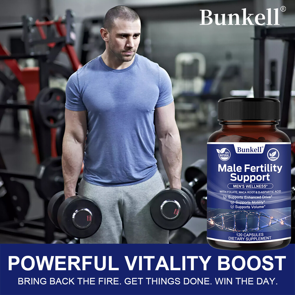 Fertility Supplement for Men for Enhanced Motility & Overall Fertility Support