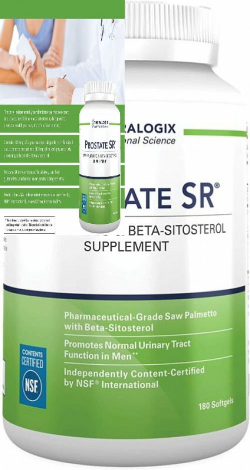 Prostate SR Saw Palmetto & Beta-Sitosterol Supplement | & Urinary…