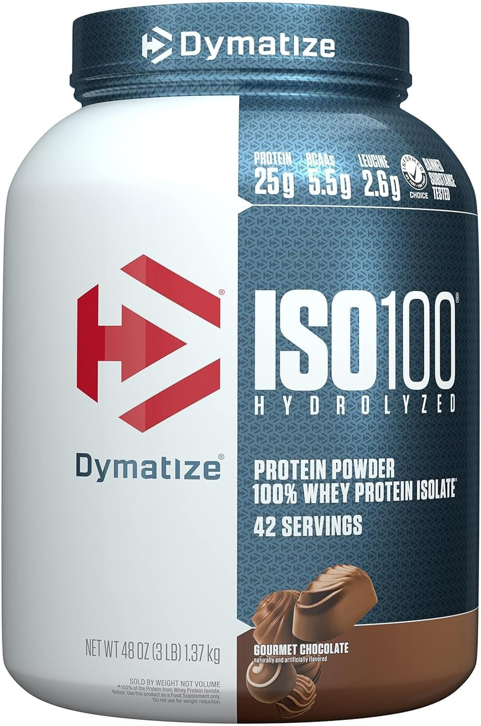 ISO100 Hydrolyzed Protein Powder, 100% Whey Isolate Protein, 25G of Protein, …