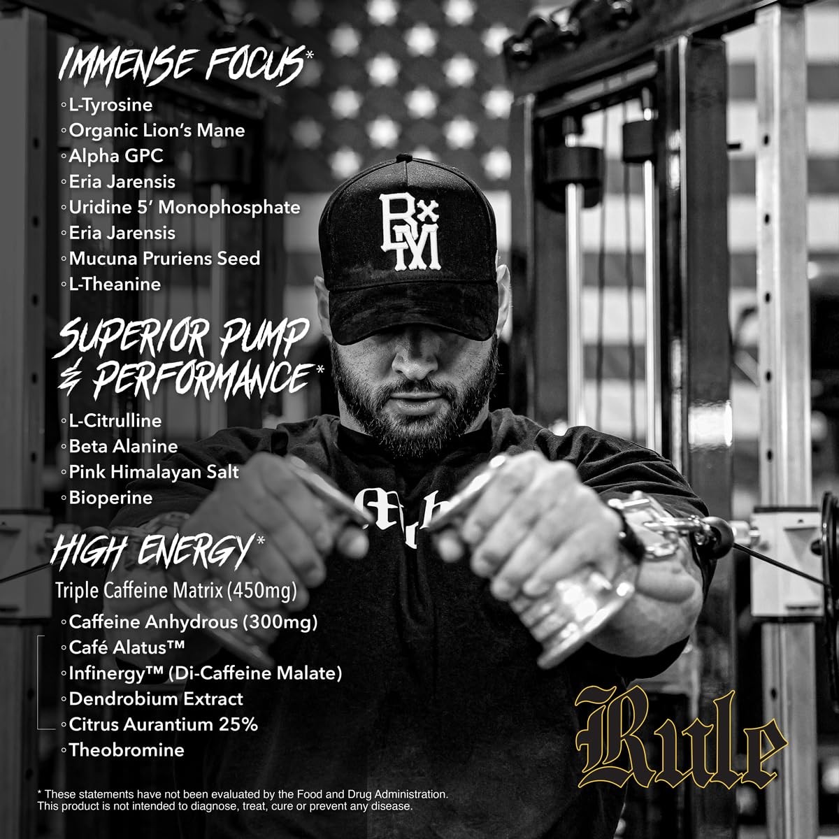 Blackmarket Nootropic Caffeine Alpha Gpc Lions Mane Focus Servings