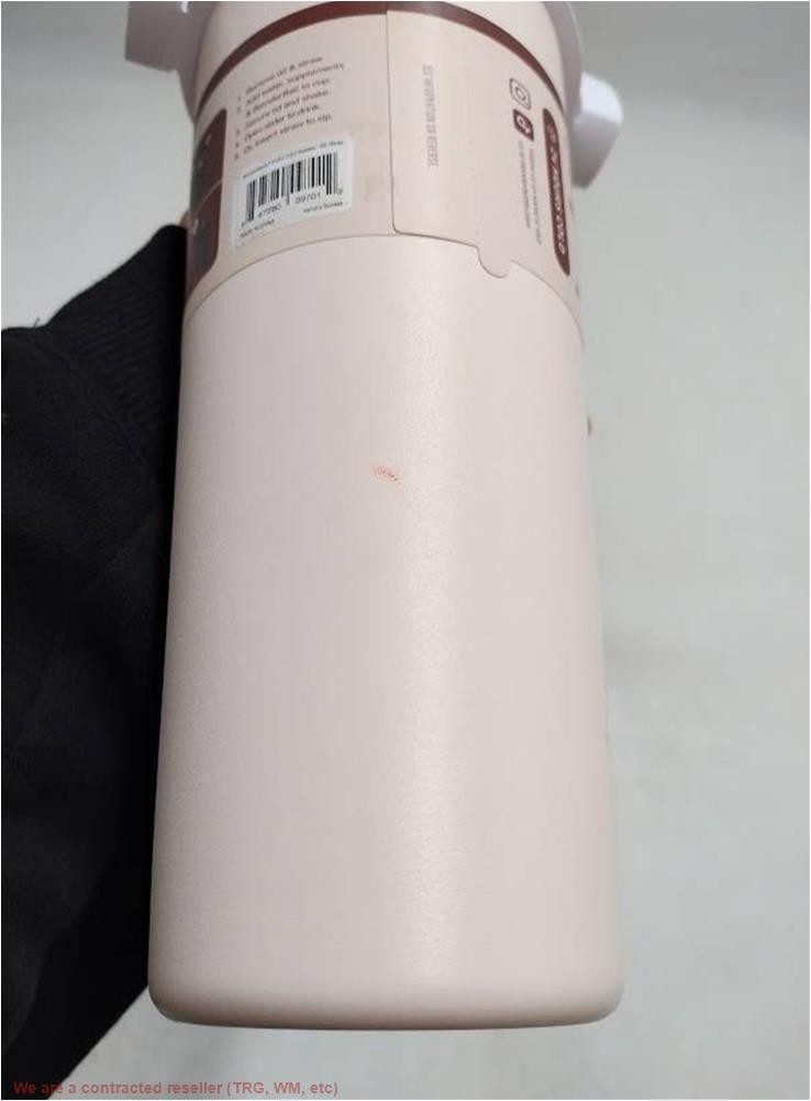 BlenderBottle 24oz Stainless Steel Strada Straw Tumbler – Red READ DESCRIPTION