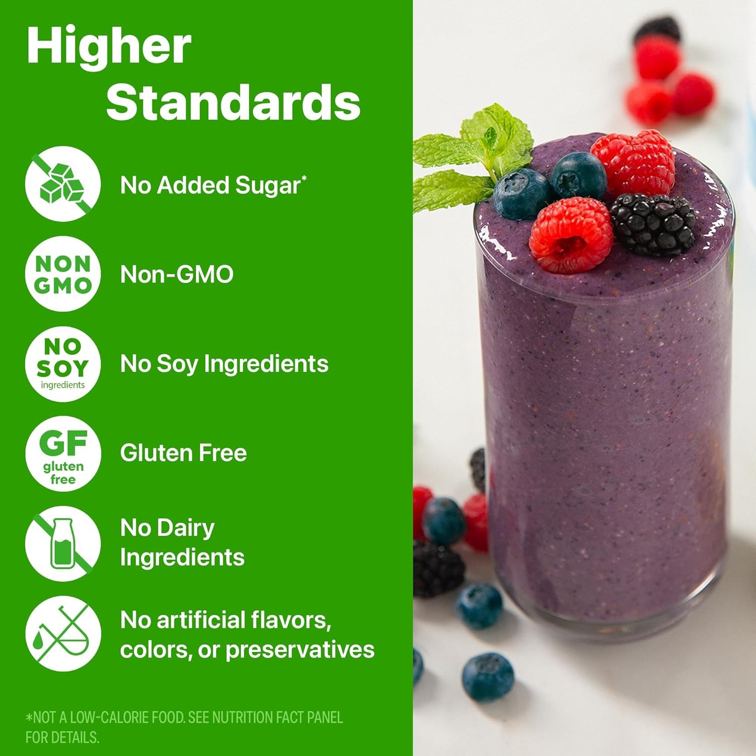 Healthy Low Carb Dairy & Gluten Free Organic Plant Based Protein Powder (1.02lb)