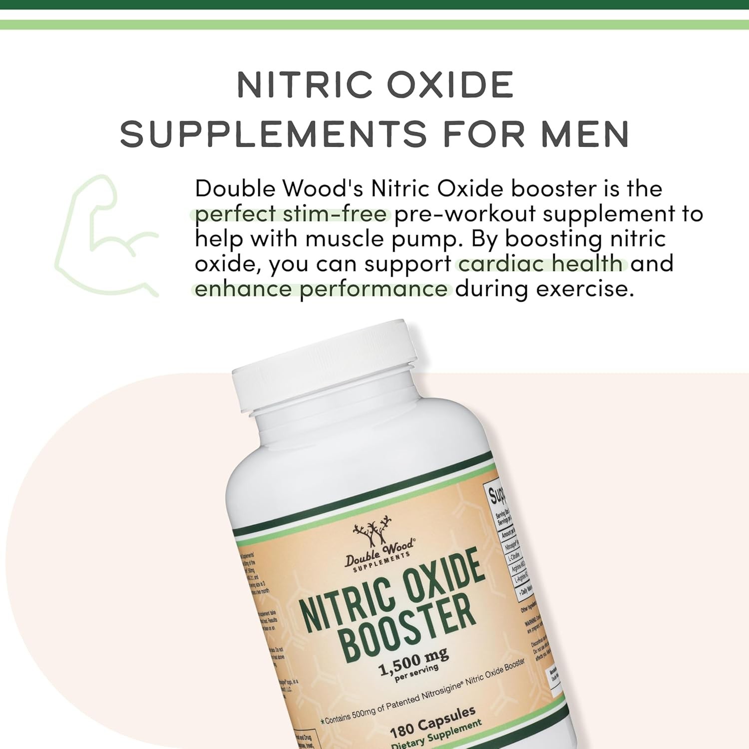 Nitric Oxide Supplement (Stim Free Pre Workout) – Booster with…