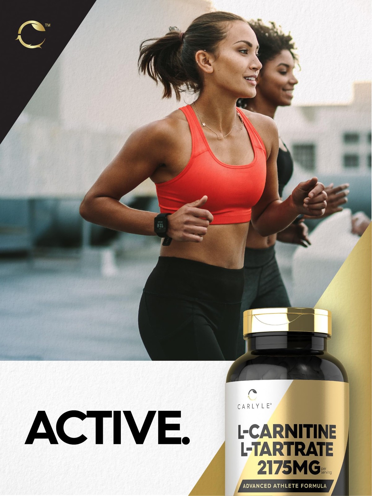 Carlyle L Carnitine Tartrate 2175Mg 200 Capsules Advanced Athlete Formula