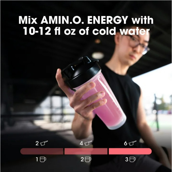Optimum Nutrition Amino Energy Hydration + Focus Powder, Strawberry Burst 9.5 oz
