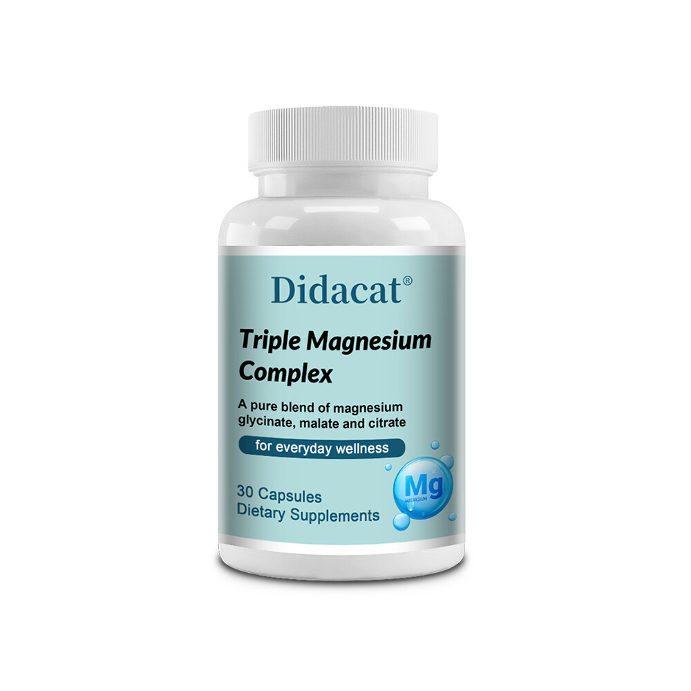 Triple Magnesium Complex Capsules, 300 mg, 30 To 120 Capsules