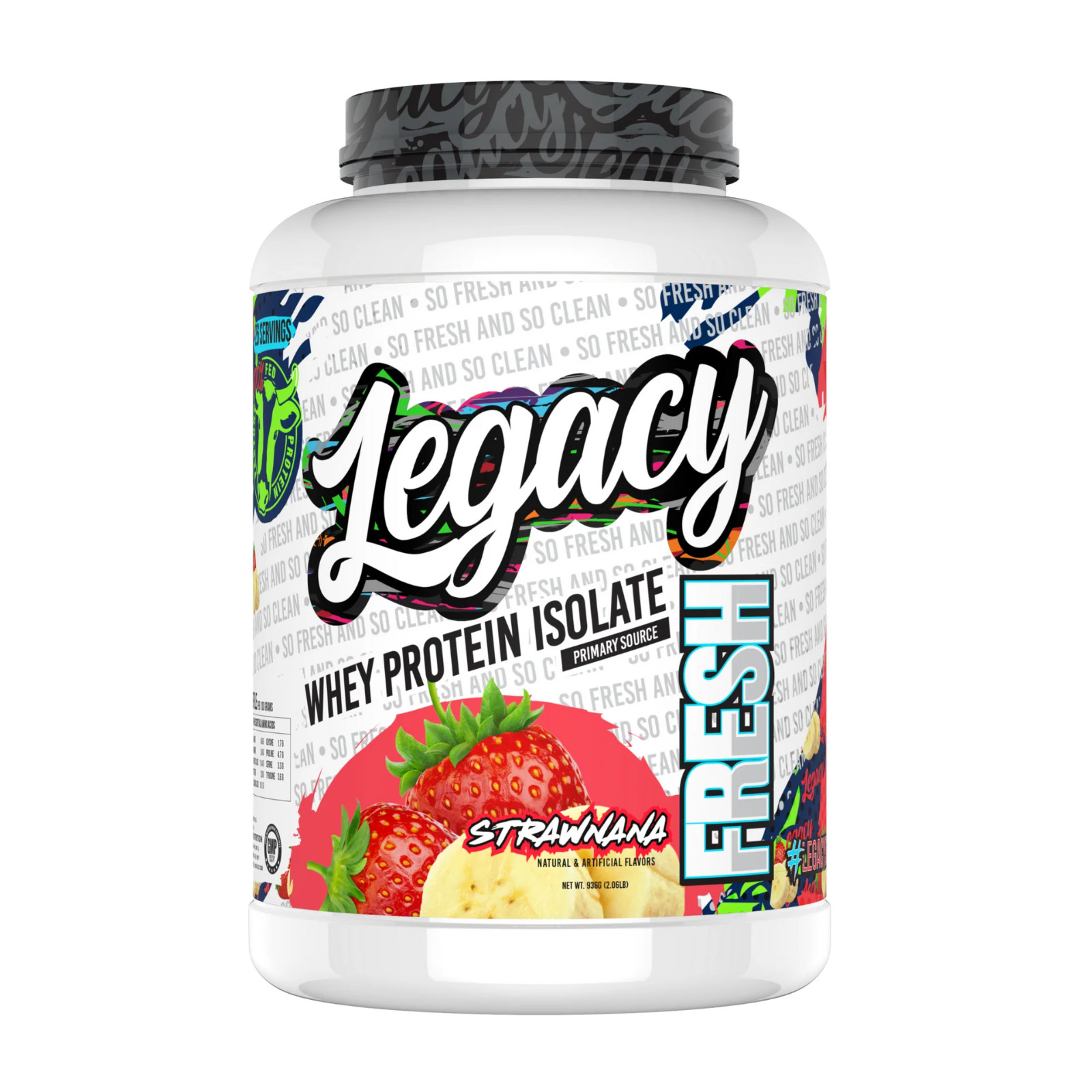Legacy Fresh Whey Protein 5lb Pasture Fed 26g Protein Muscle Recovery