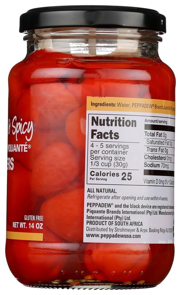 Piquant Mild – Sweet & Spicy Peppers 400g – Pack 2