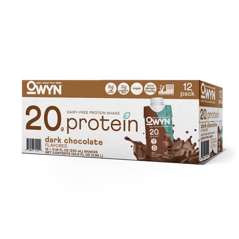 Dark Chocolate Ready To Drink Non-Caffeinated Protein Shake