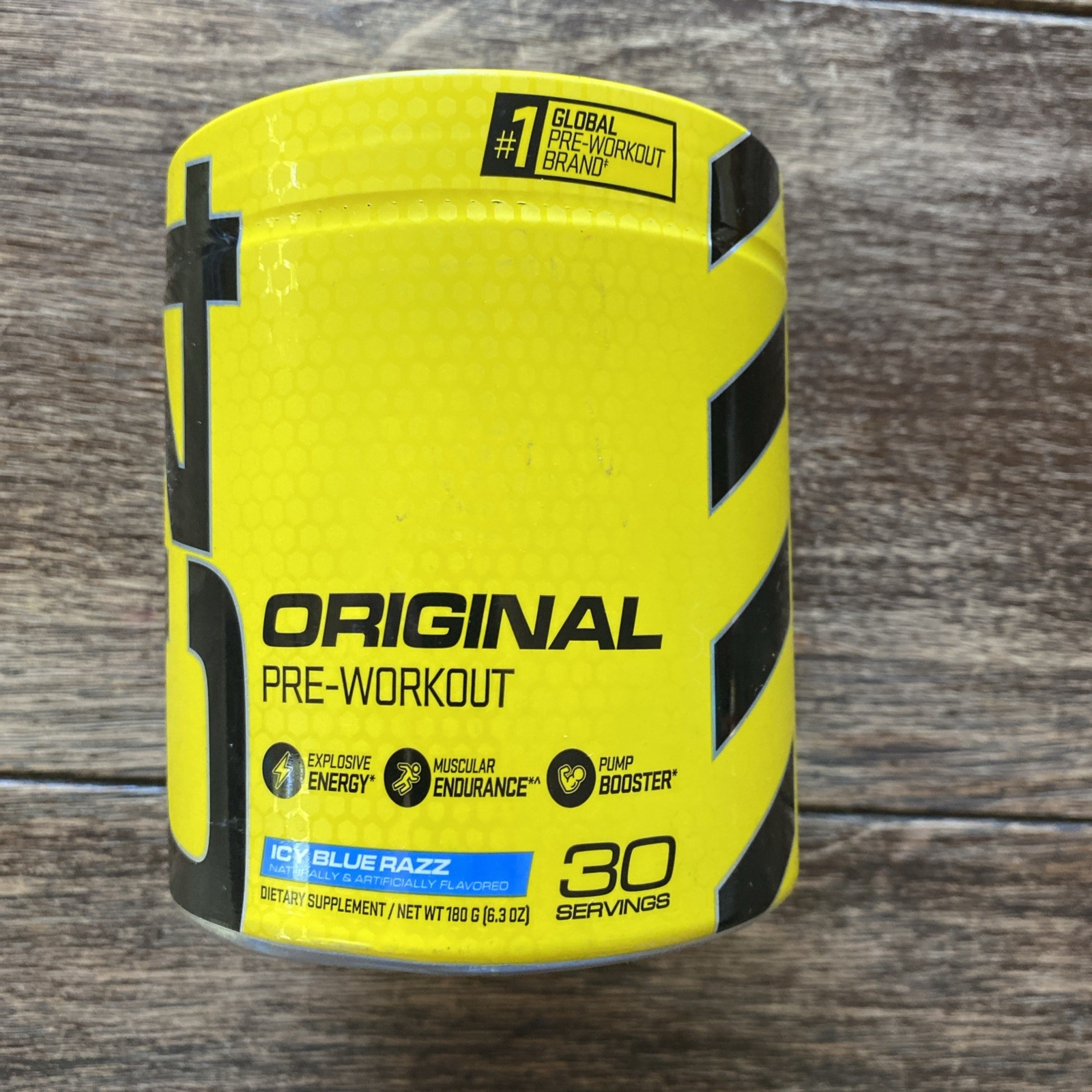 C4 Original Pre-Workout Powder 30 Servings Icy Cherry-Limeade 07/27 NEW