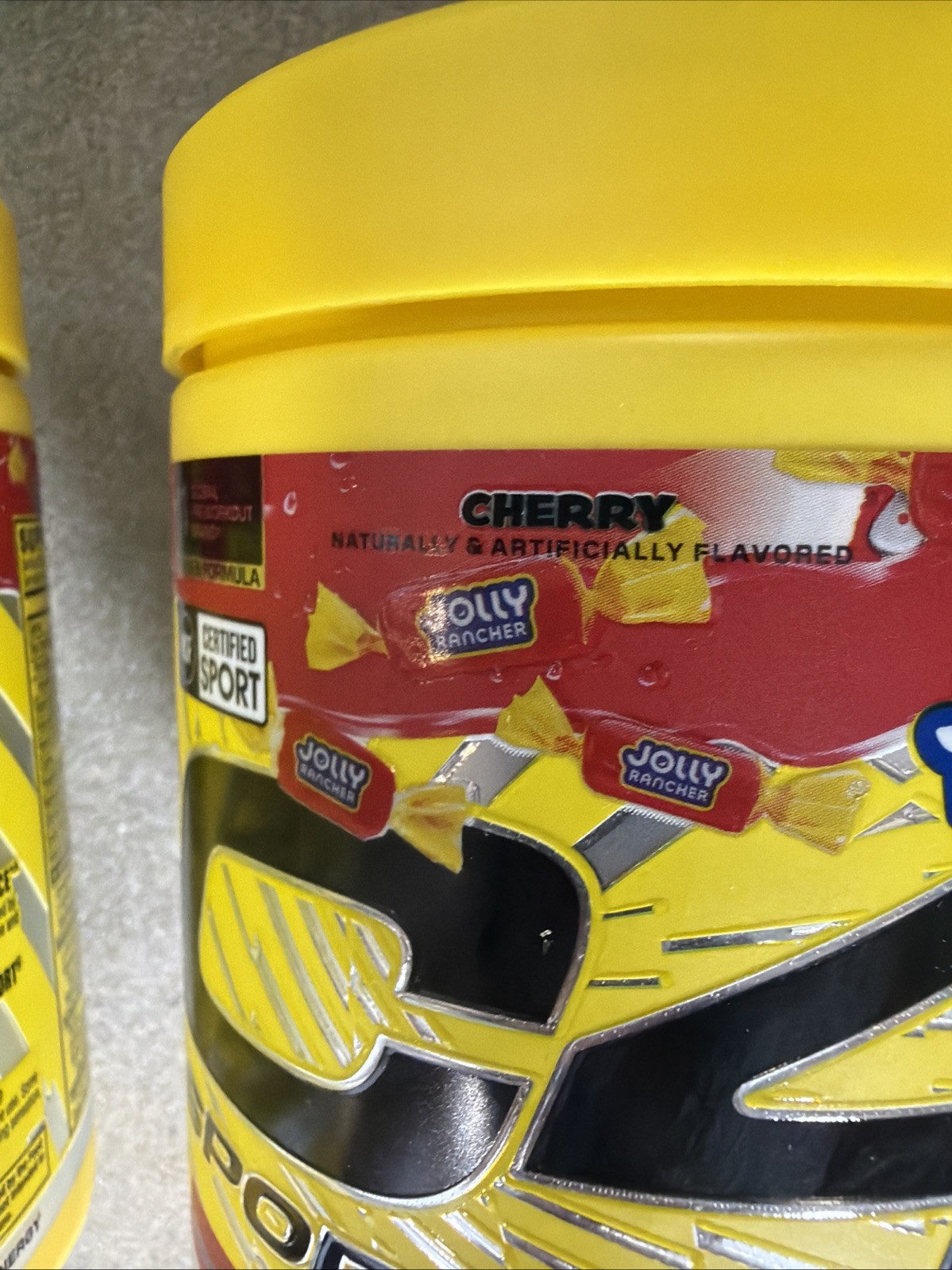 2 Cans C4® Sport Ripped, Pre-Workout, Jolly Rancher Cherry, 9.4 oz ea. exp 4/28