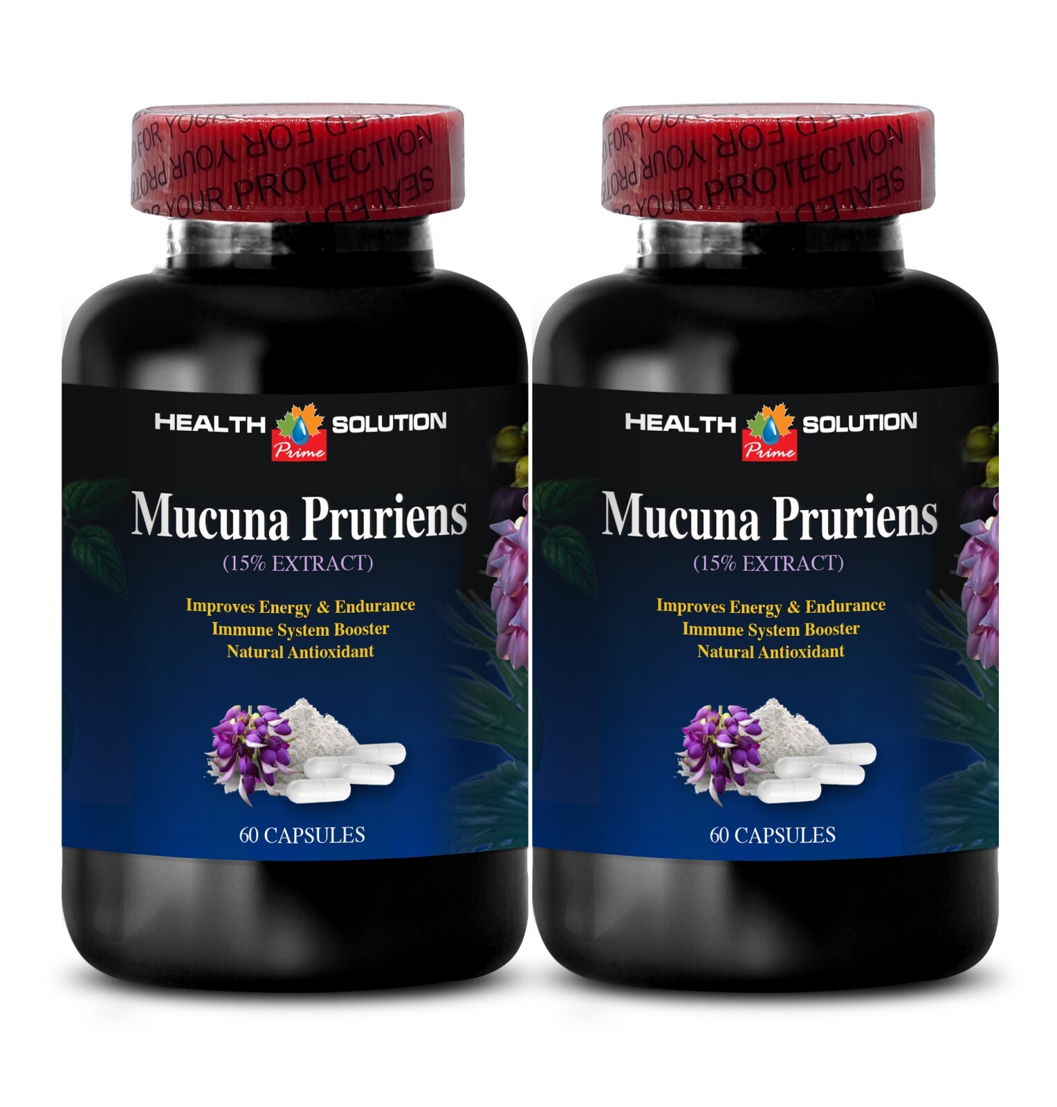 MUCUNA PRURIENS VELVET BEANS EXTRACT – Velvet Beans (2 Bottles)