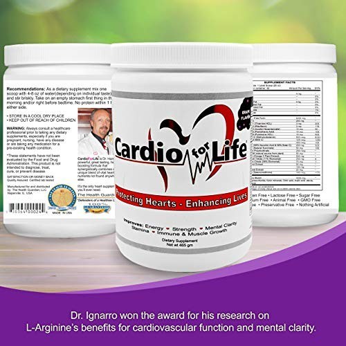 16 oz. Grape Flavor Cardio Powder with AstraGin – Heart Health Supplement