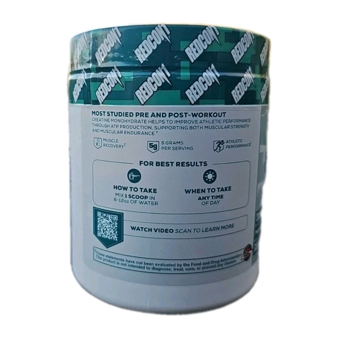 REDCON1 Creatine Monohydrate Powder – Unflavored – Size: 10.58 oz