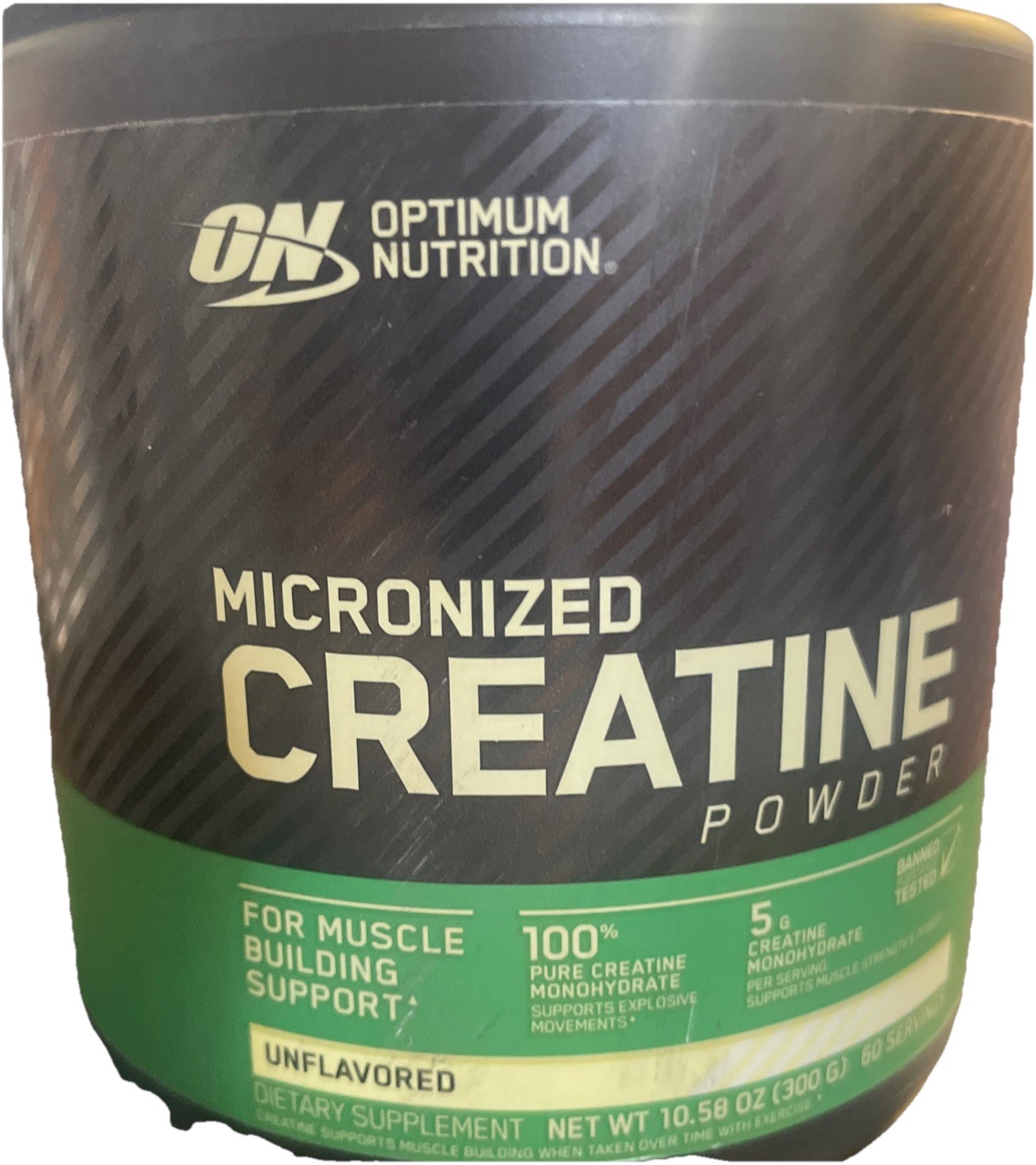 Optimum Nutrition, Micronized Creatine Powder, Unflavored, 10.6 oz (300 g)10/27