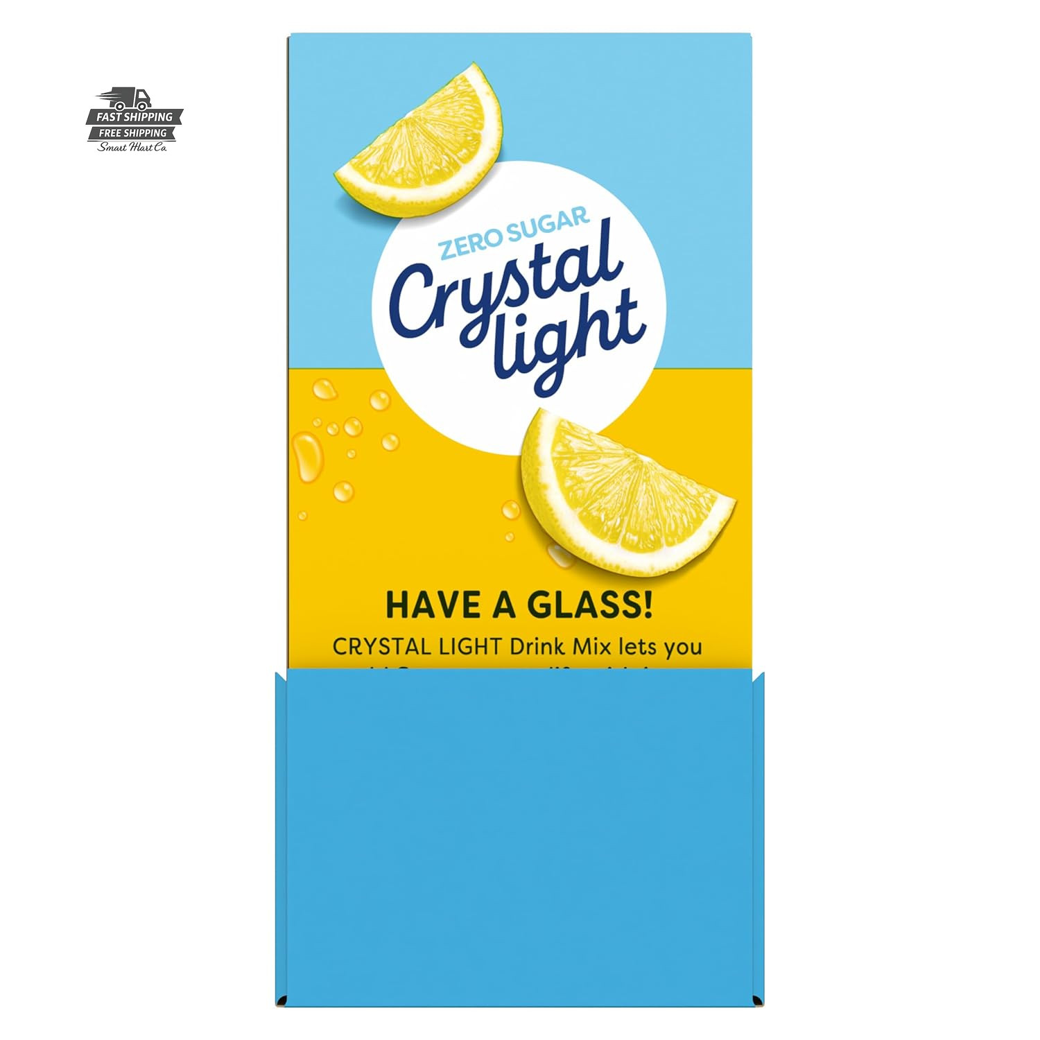 Crystal Light Lemonade Drink Mix Zero Sugar 120 Packets