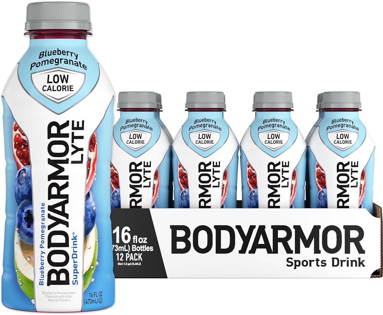 Lyte Sports Drink Low-calorie Sports Beverage, Blueberry Pomegranate,