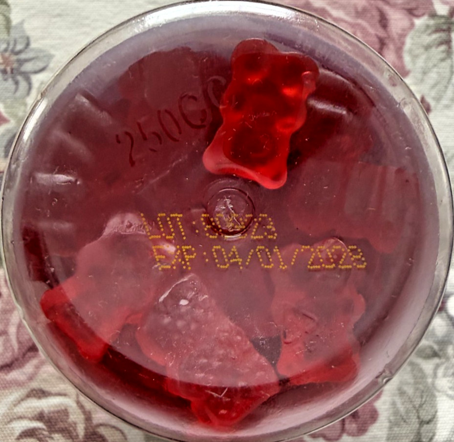 Magnesium Gummies for Kids, Magnesium Glycinate Gummies with Chamomile, Lemon