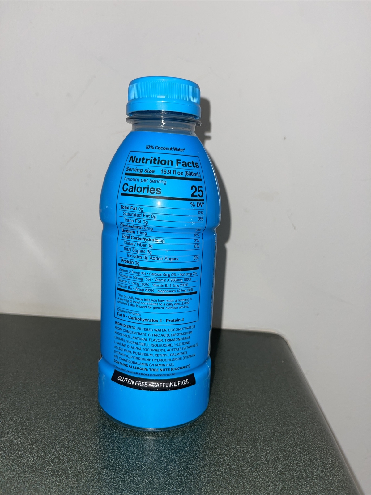 Prime Hydration Drink “Blue Raspberry” Flavor 16 oz Bottles KSI & Logan Paul