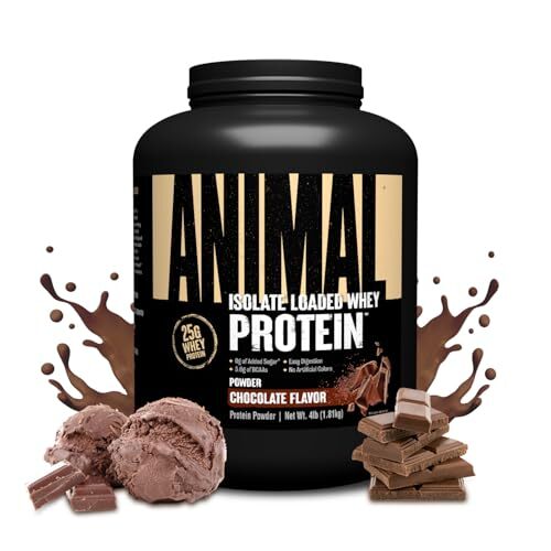 Chocolate Protein Supplement Powder 52 Servings 25g Protein Per Scoop