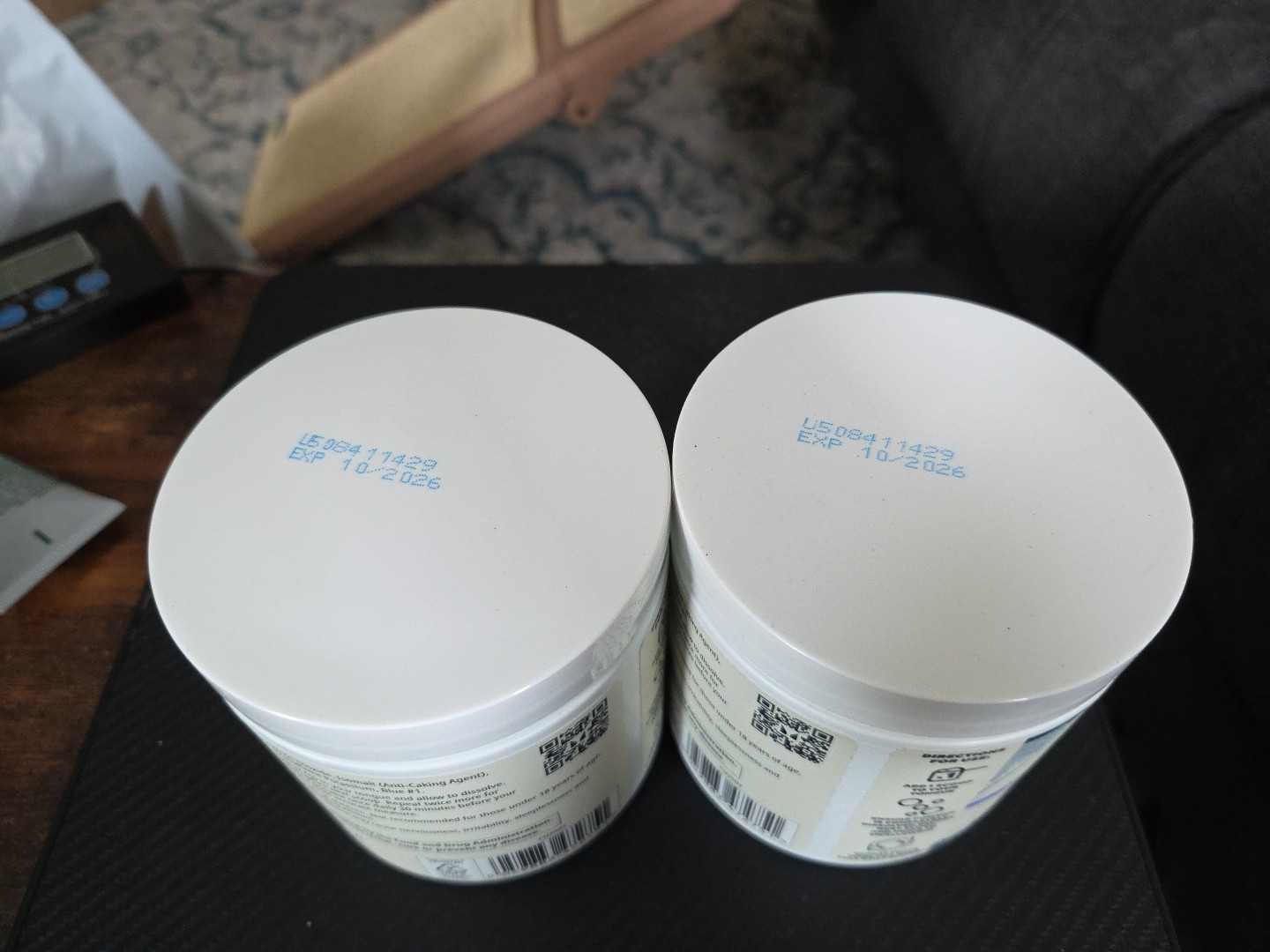 NEW – (2) Myprotein ORIGIN Pre-Workout Powder BLUE RASPBERRY 7.4 oz. ea. 10/2026