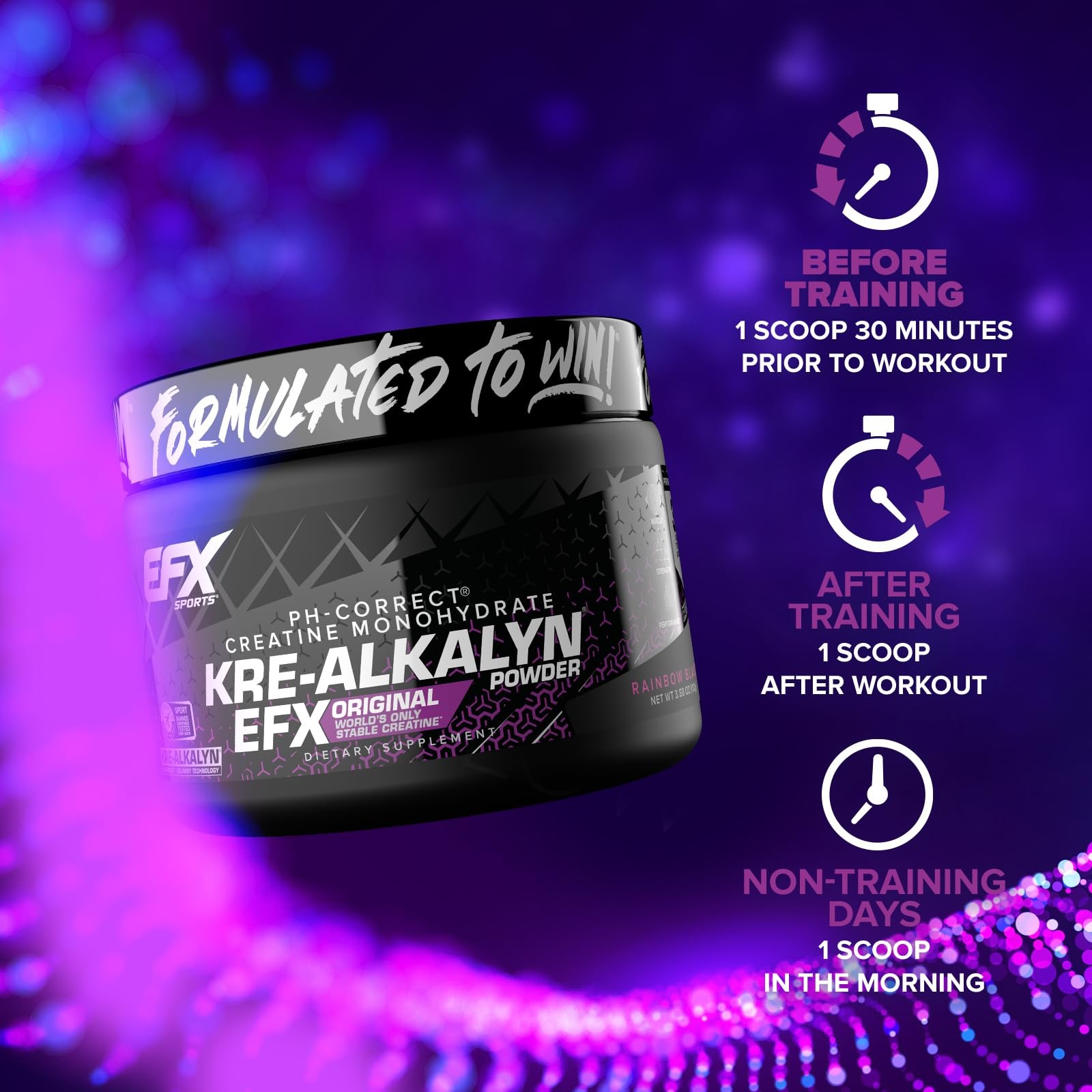 Kre-Alkalyn EFX Powder | pH Correct Creatine Monohydrate Powder Supplement | …