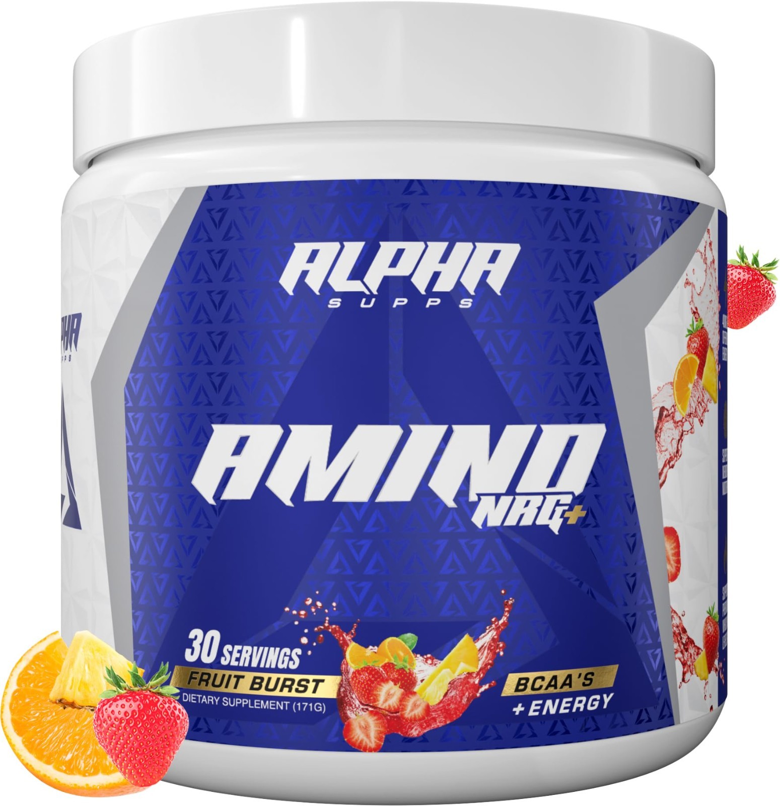 Amino Energy Recovery Powder – BCAA Hydration Blend with Electrolytes – Focus &