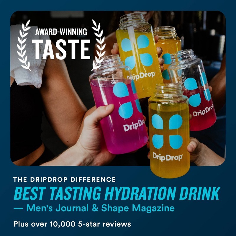 Zero Sugar Hydration Powder Vegan Electrolyte Supplements: Kosher, Gluten-Free,