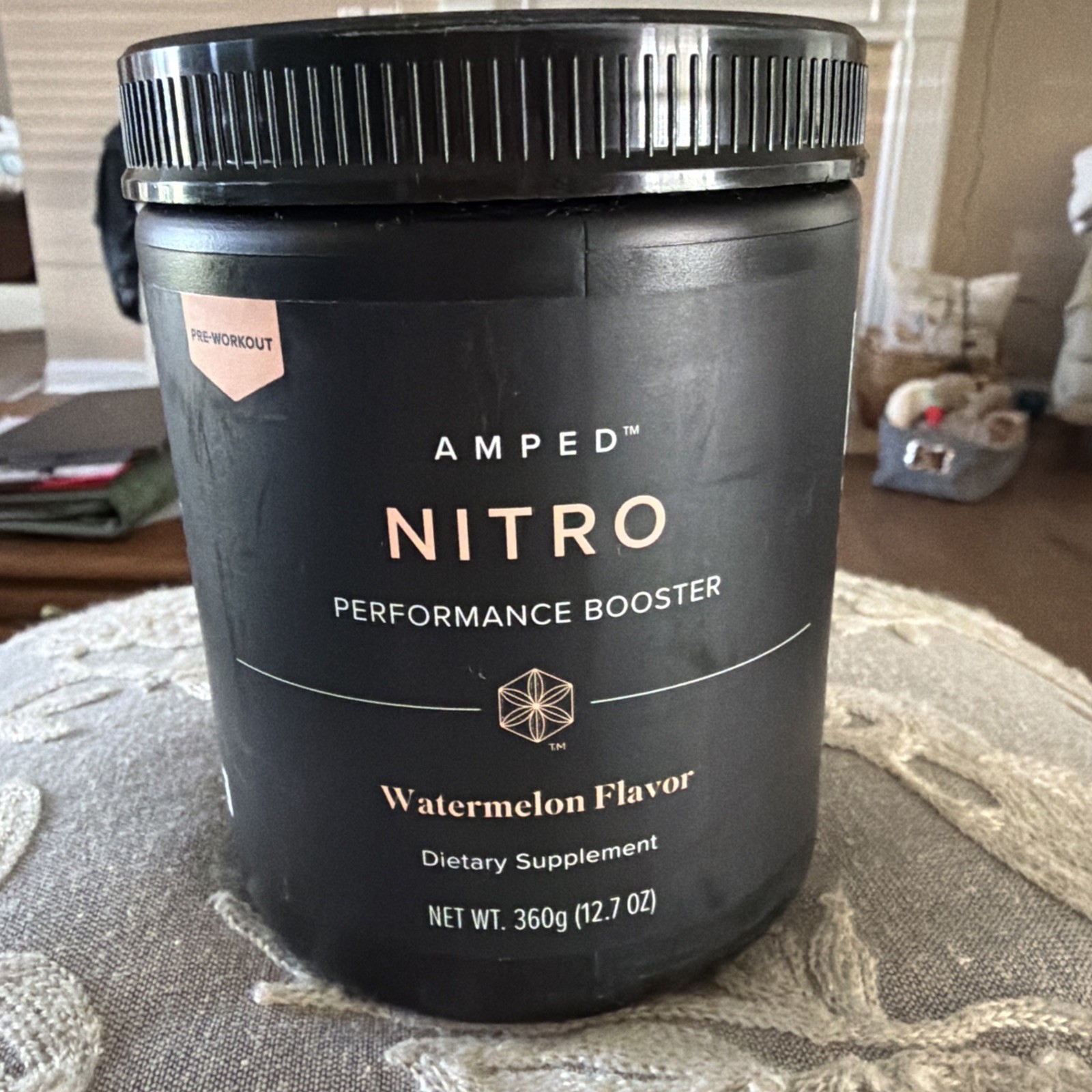 Isagenix Amped Nitro Performance Booster Watermelon Flavor 12.7oz Free Shipping