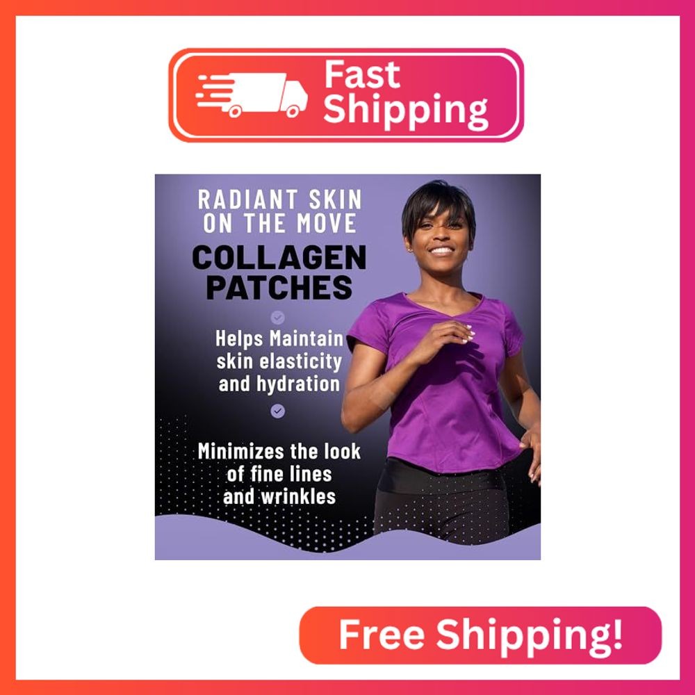 TOLEVITA Collagen Patches – 36 Pcs | with Collagen Type 1 & 2 | Supports Skin El
