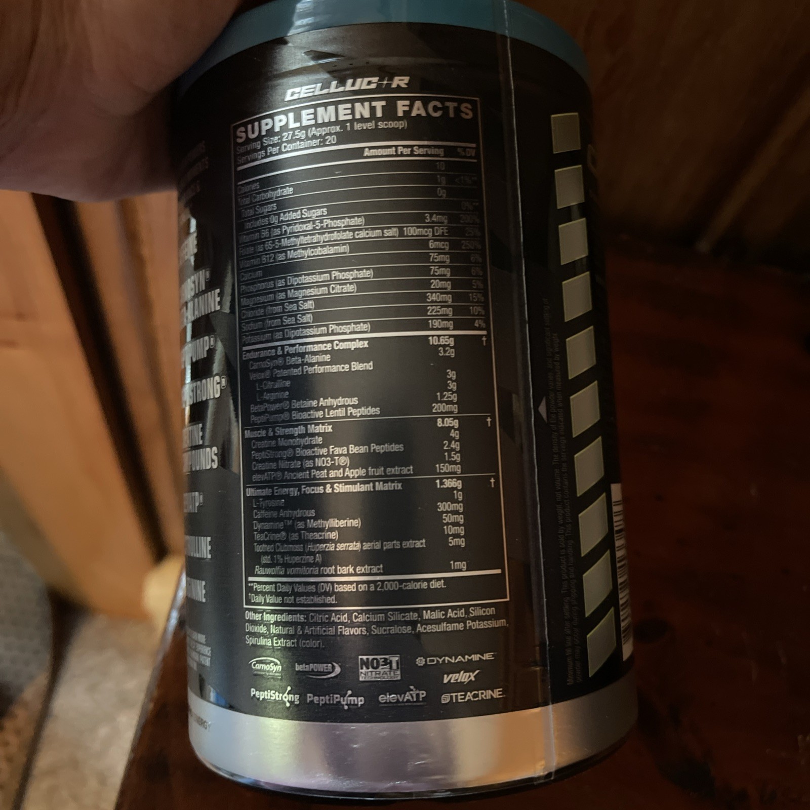 C4 Ultimate Pre-Workout FROZEN BOMBSICLE 14.1 oz Energy Supplement