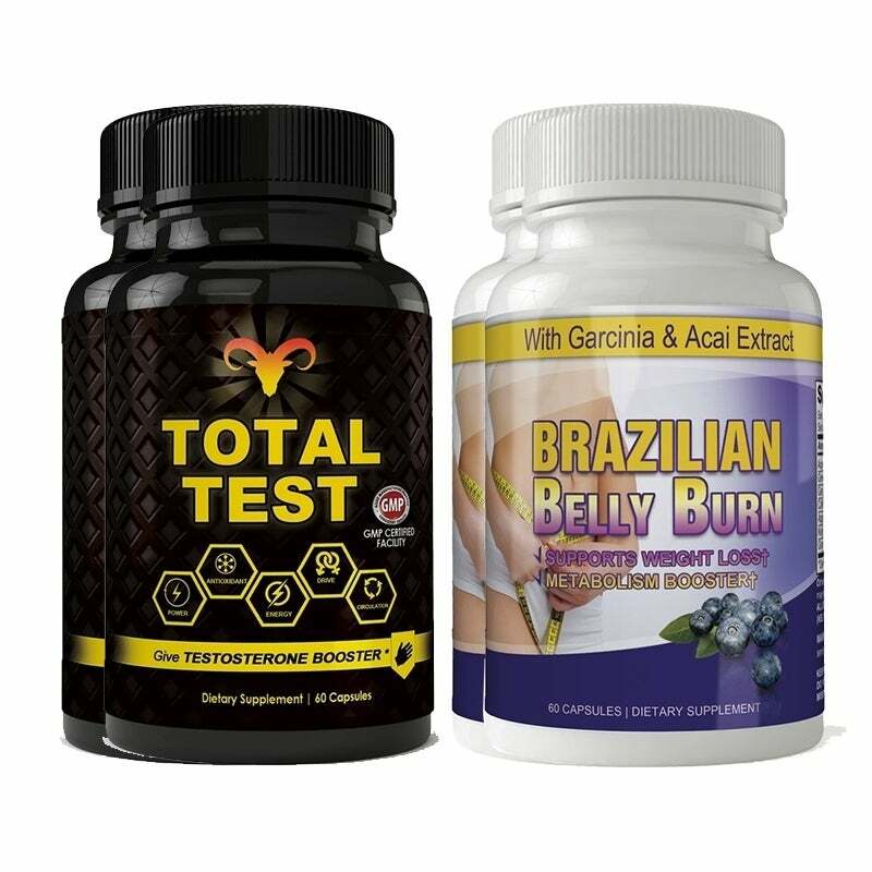Vitality Support Antioxidant Supplement & Brazilian Belly Burn Weight Management