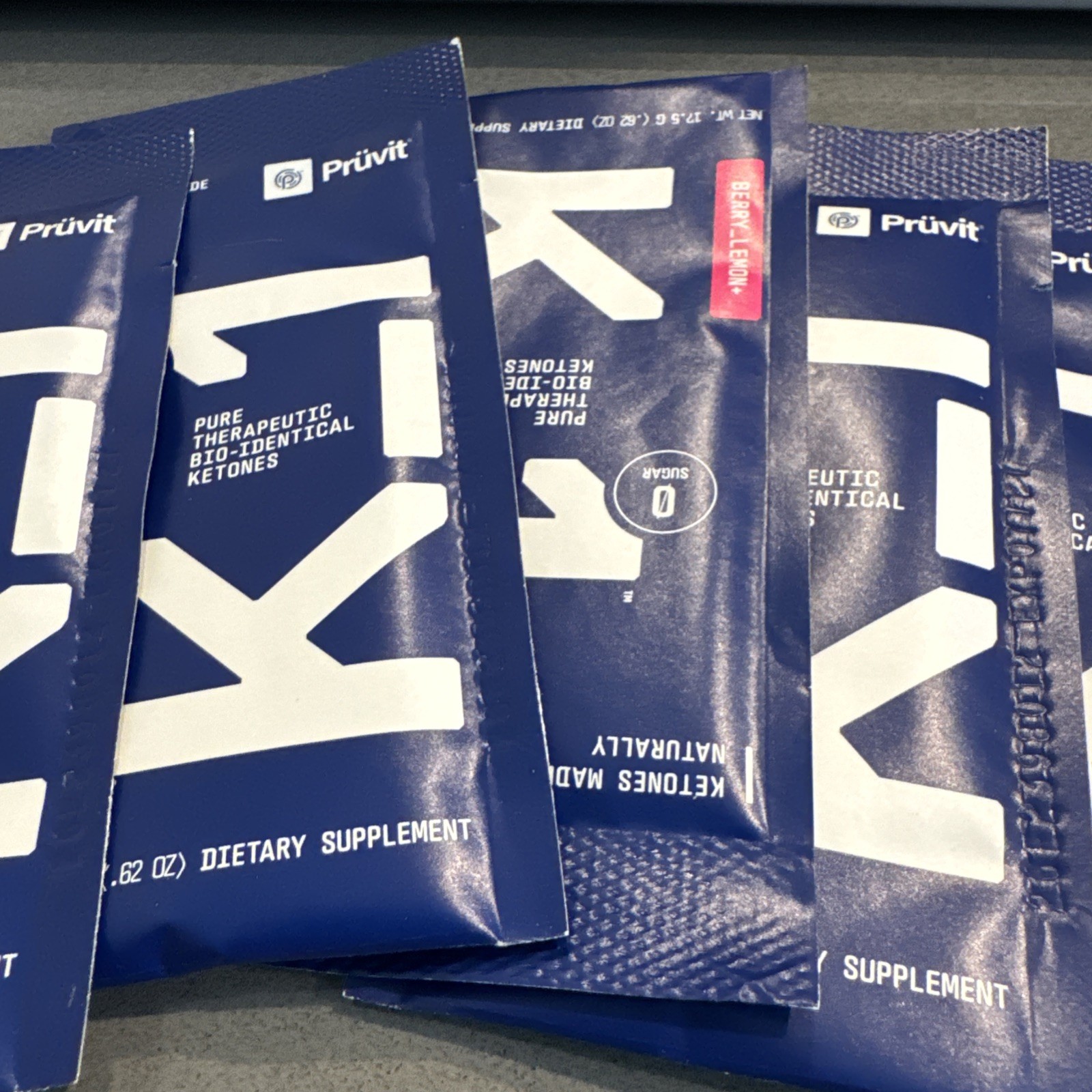 🔥🔥 PRUVIT k1 KETONES berry lemon 5 PACKS – FREE SHIPPING exp 2027